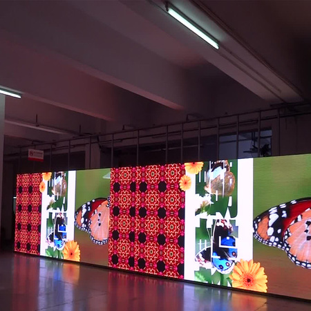 Indoor p6 full color advertising led screen