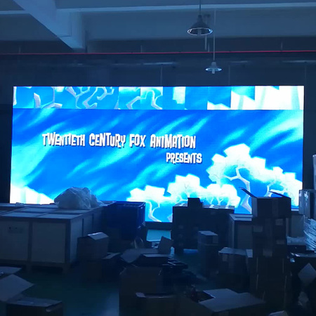 Indoor p4 full color advertising led screen